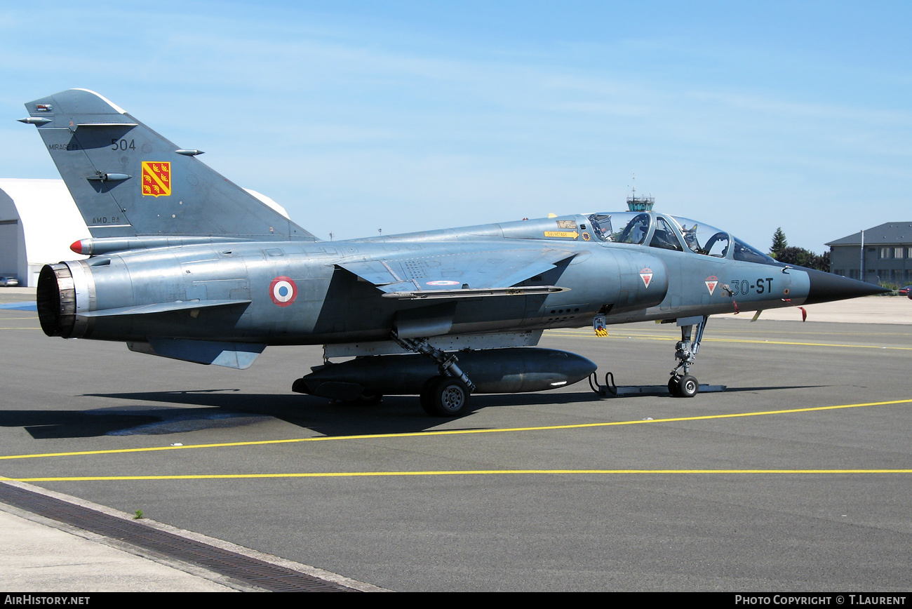 Aircraft Photo of 504 | Dassault Mirage F1B | France - Air Force | AirHistory.net #391086