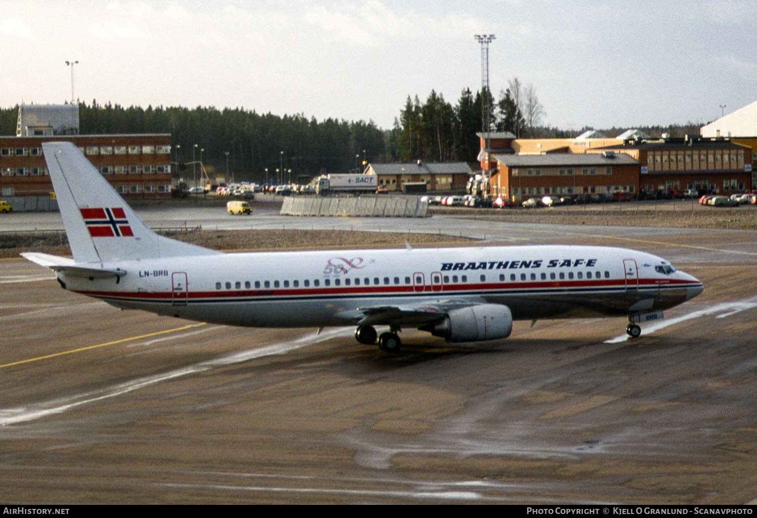 Aircraft Photo of LN-BRB | Boeing 737-405 | Braathens SAFE | AirHistory.net #391095