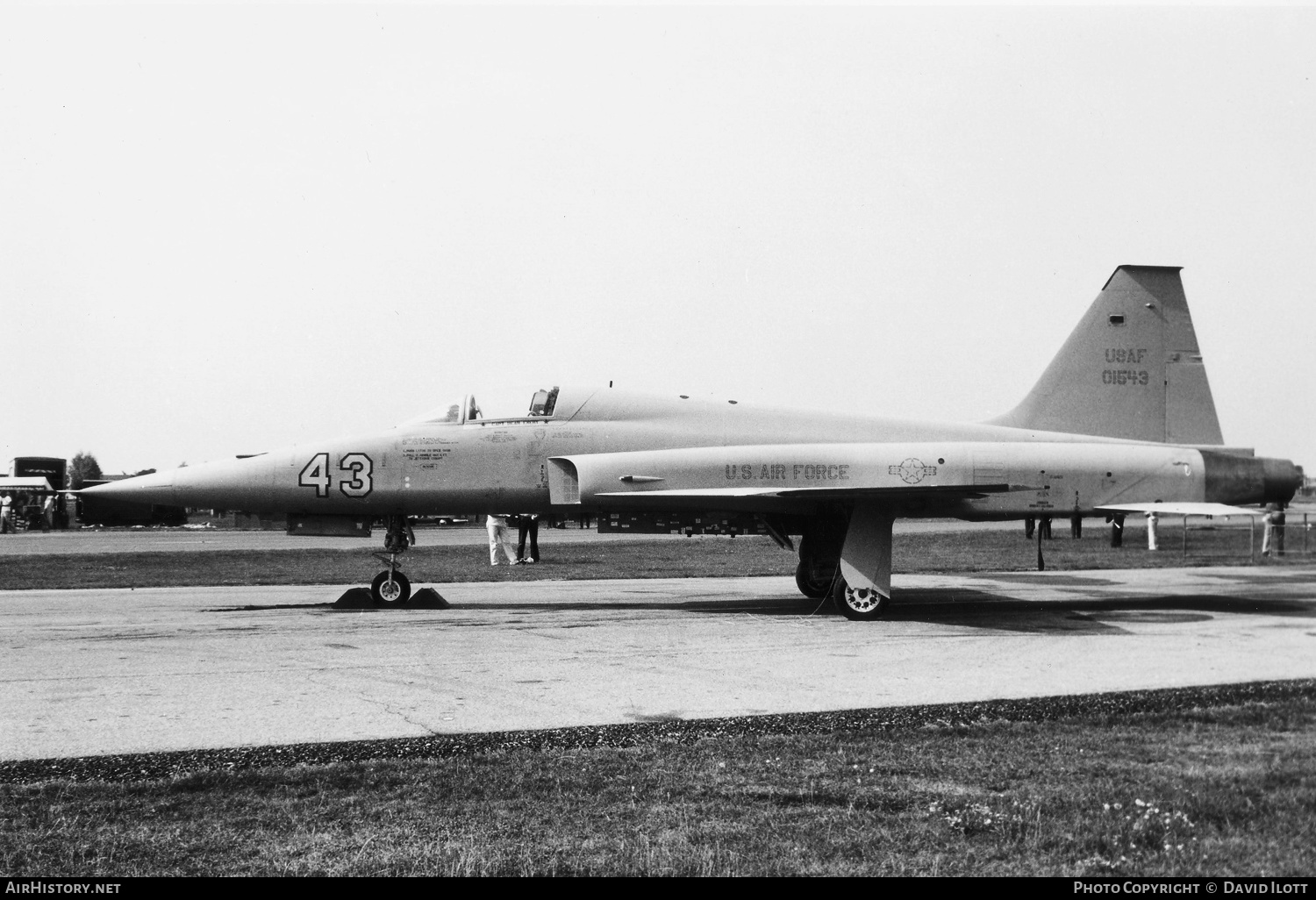 Aircraft Photo of 74-1543 / 01543 | Northrop F-5E Tiger II | USA - Air Force | AirHistory.net #391098