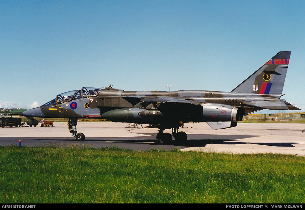 Aircraft Photo of XX144 | Sepecat Jaguar T2A | UK - Air Force | AirHistory.net #391103