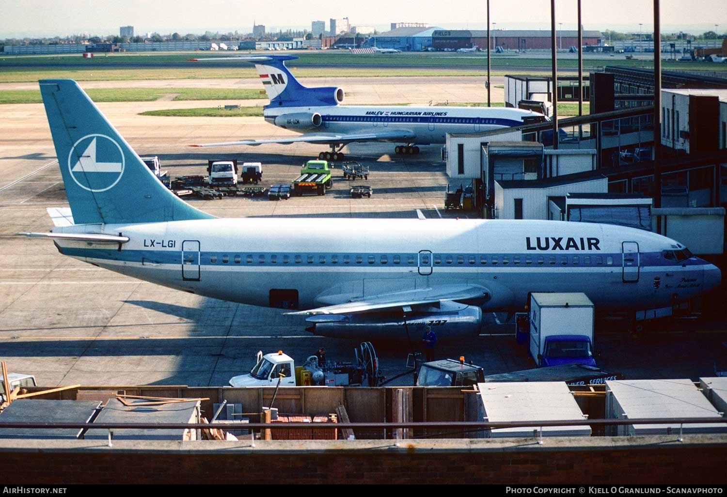 Aircraft Photo of LX-LGI | Boeing 737-2C9/Adv | Luxair | AirHistory.net #391109