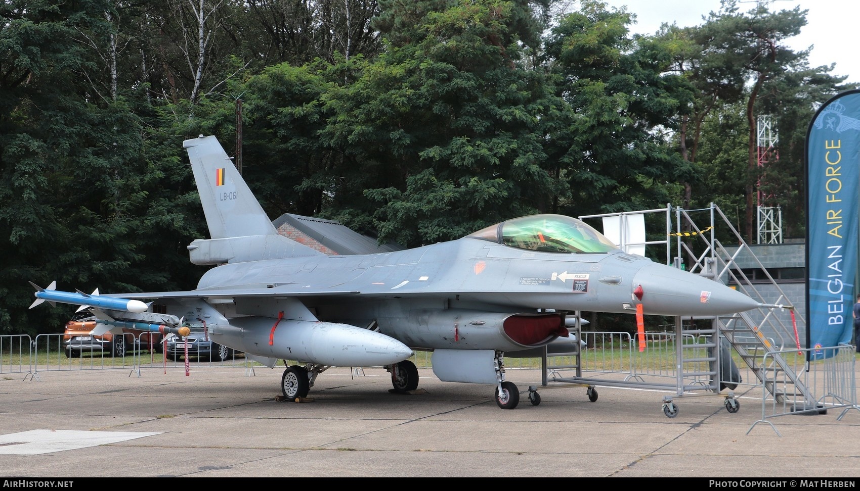 Aircraft Photo of LB-061 | General Dynamics F-16AM Fighting Falcon | Belgium - Air Force | AirHistory.net #391112