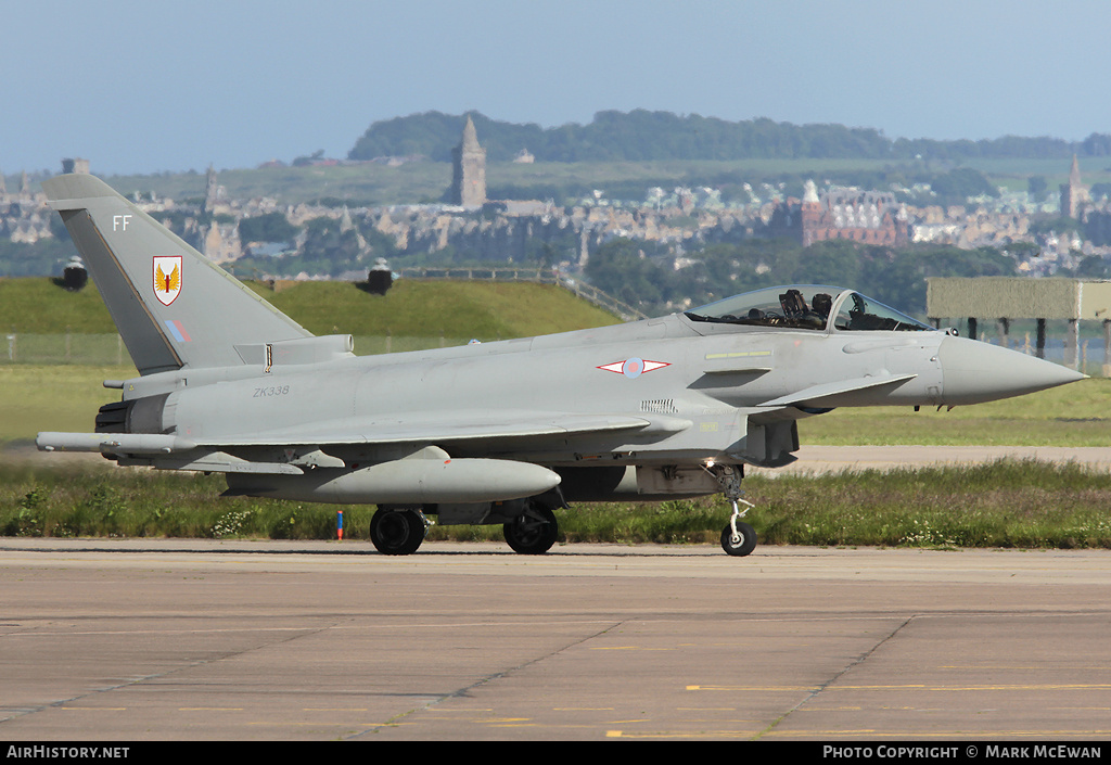Aircraft Photo of ZK338 | Eurofighter EF-2000 Typhoon FGR4 | UK - Air Force | AirHistory.net #391129