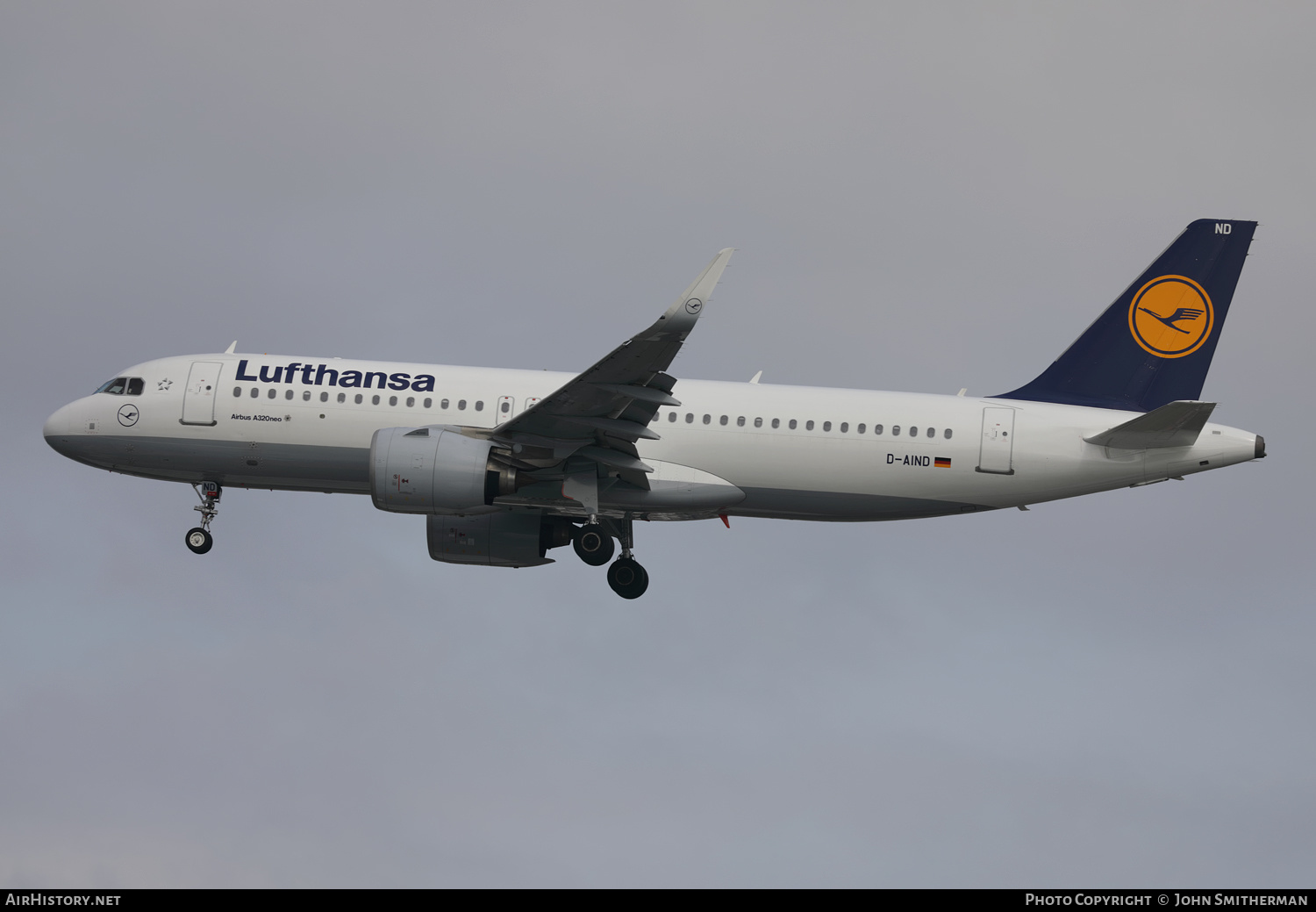 Aircraft Photo of D-AIND | Airbus A320-271N | Lufthansa | AirHistory.net #391144
