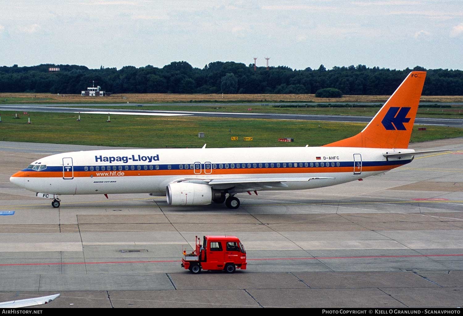 Aircraft Photo of D-AHFC | Boeing 737-8K5 | Hapag-Lloyd | AirHistory.net #391155