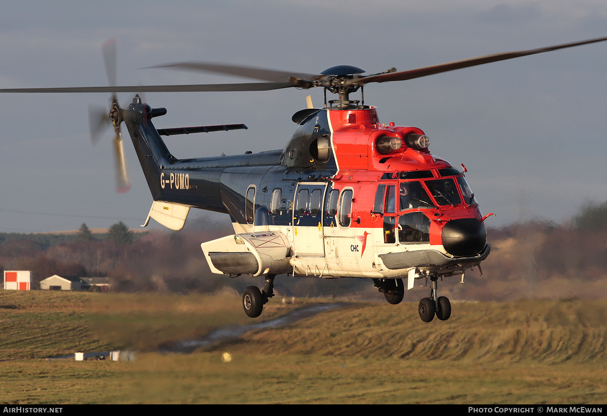 Aircraft Photo of G-PUMO | Eurocopter AS-332L2 Super Puma Mk2 | CHC Helicopters | AirHistory.net #391160