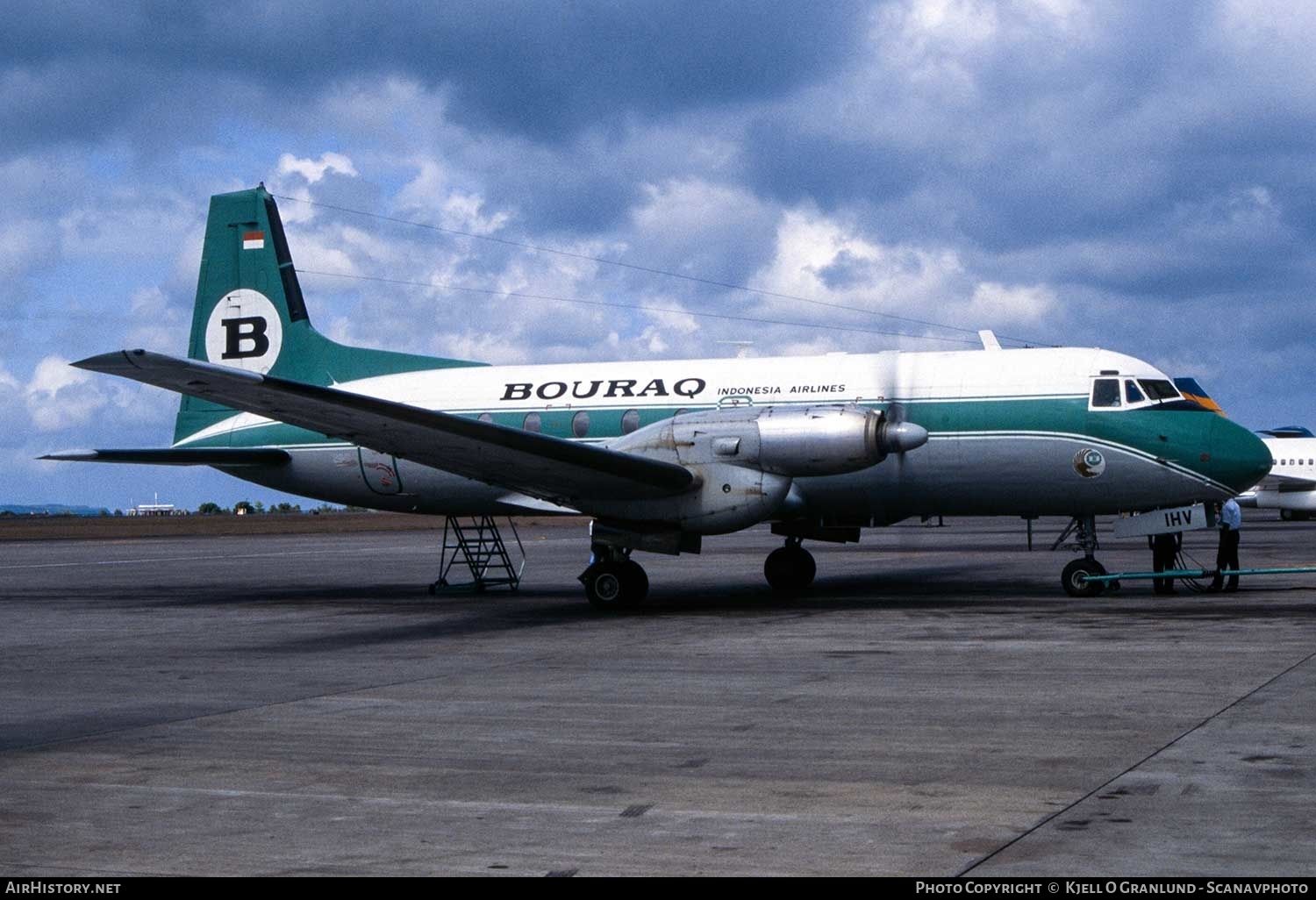 Aircraft Photo of PK-IHV | British Aerospace BAe-748 Srs2B/402 | Bouraq Indonesia Airlines | AirHistory.net #391162