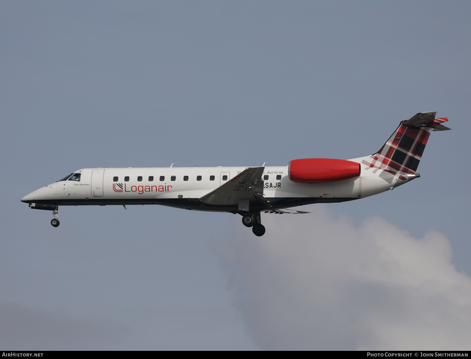 Aircraft Photo of G-SAJR | Embraer ERJ-135ER (EMB-135ER) | Loganair | AirHistory.net #391168