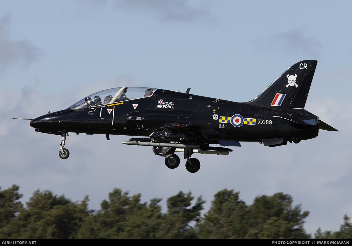 Aircraft Photo of XX189 | British Aerospace Hawk T.1A | UK - Air Force | AirHistory.net #391170