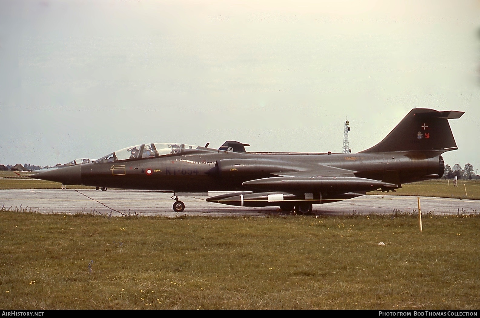Aircraft Photo of RT-654 | Lockheed CF-104D Starfighter Mk2 | Denmark - Air Force | AirHistory.net #391198