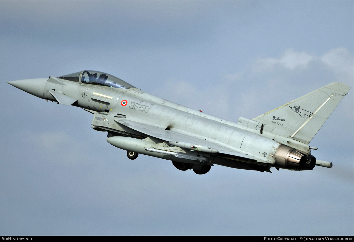 Aircraft Photo of MM7343 | Eurofighter EF-2000 Typhoon S | Italy - Air Force | AirHistory.net #391203