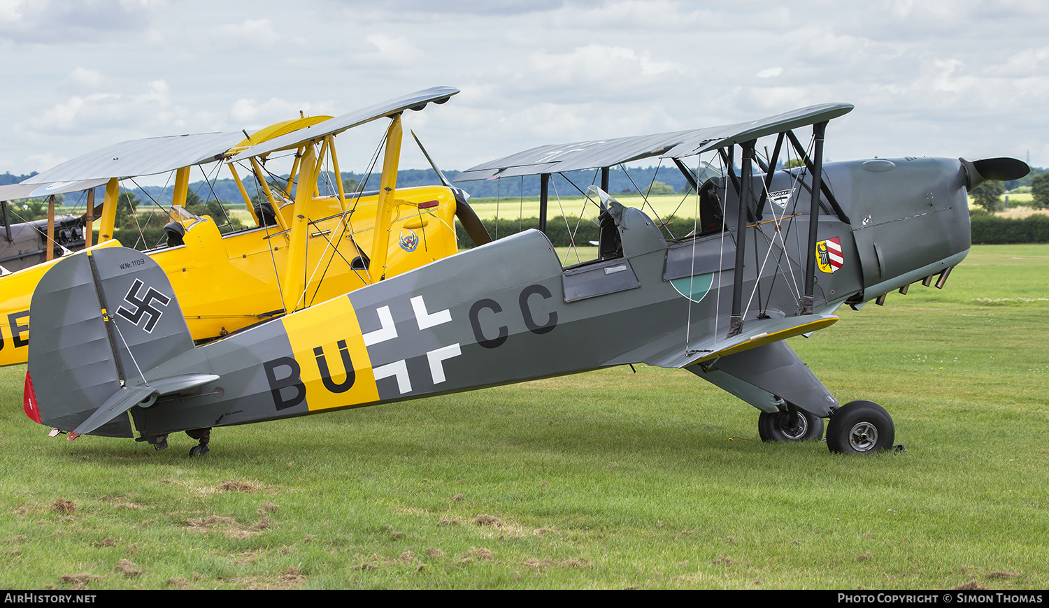 Aircraft Photo of G-BUCC | CASA 1.131E Jungmann | Germany - Air Force | AirHistory.net #391210