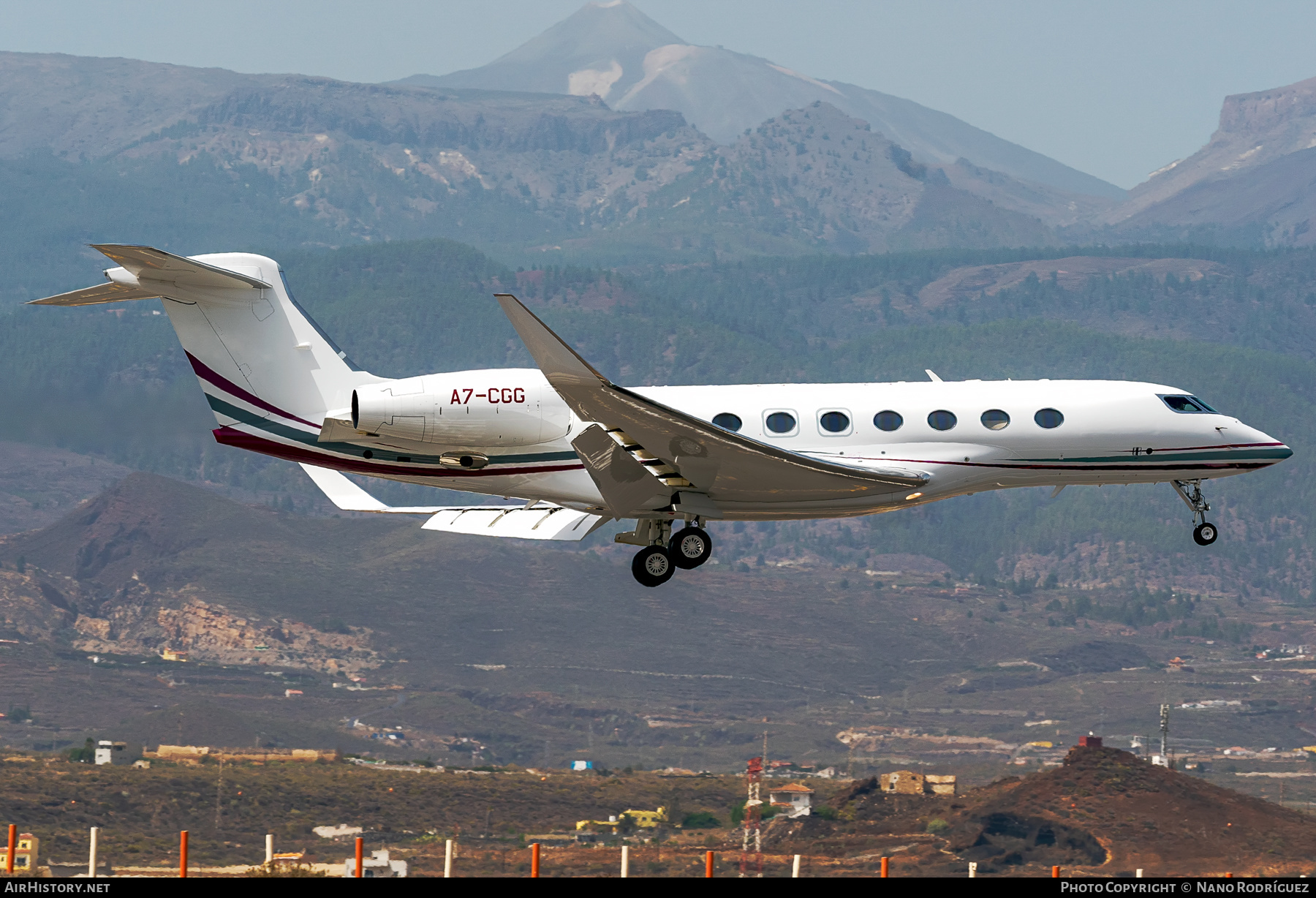 Aircraft Photo of A7-CGG | Gulfstream Aerospace G650ER (G-VI) | AirHistory.net #391215