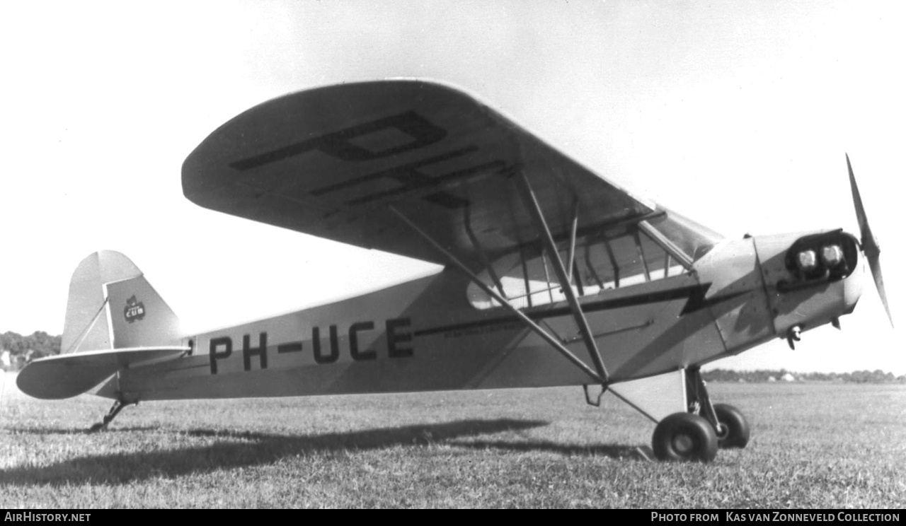 Aircraft Photo of PH-UCE | Piper J-3C-65 Cub | Nationale Luchtvaart School - NLS | AirHistory.net #391320