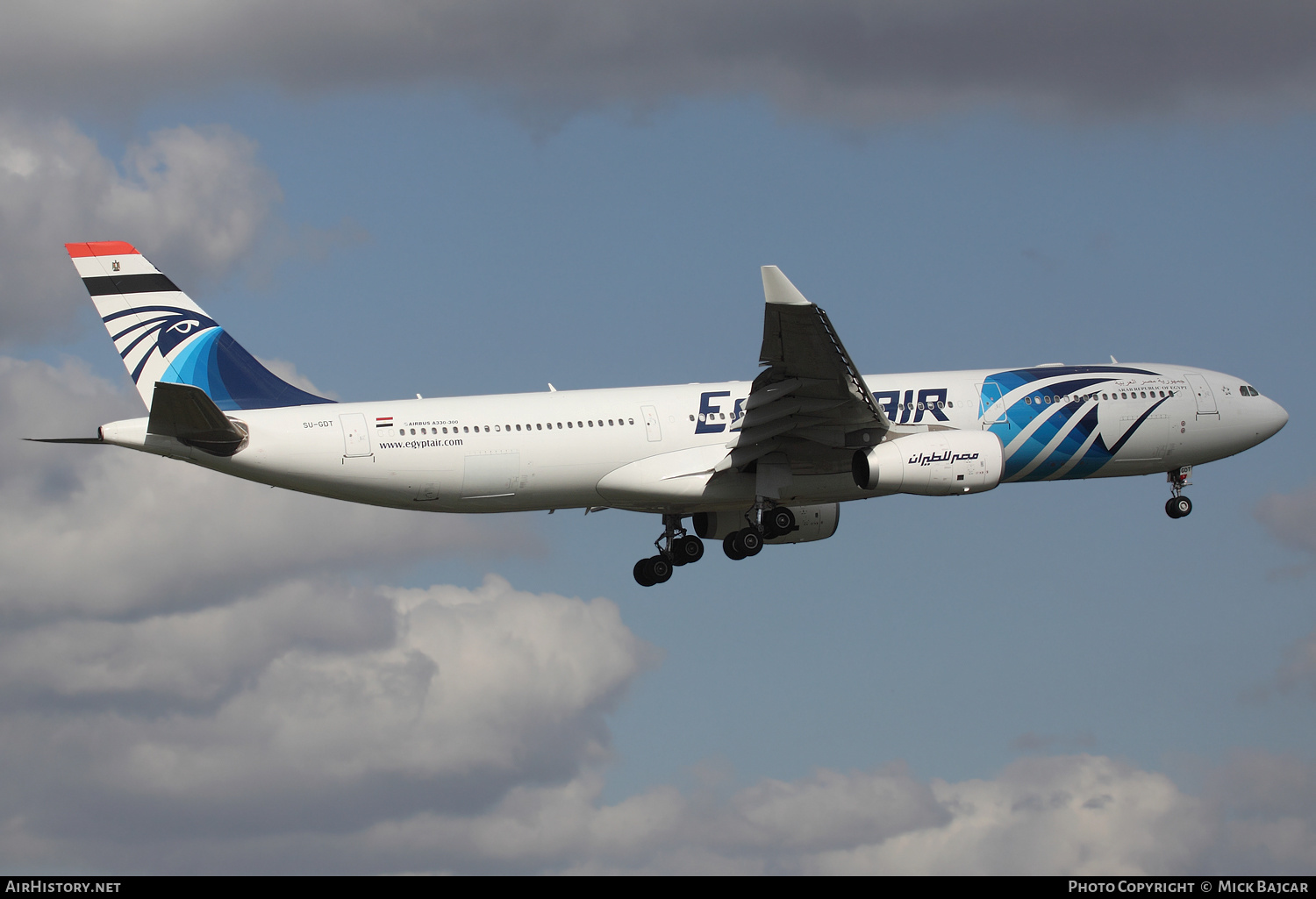 Aircraft Photo of SU-GDT | Airbus A330-343 | EgyptAir | AirHistory.net #391355