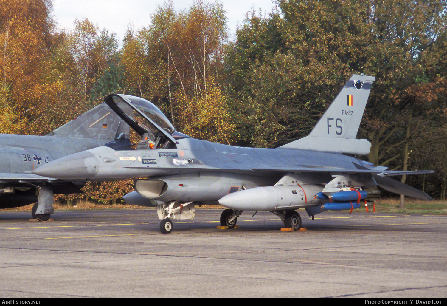 Aircraft Photo of FA27 | General Dynamics F-16A Fighting Falcon | Belgium - Air Force | AirHistory.net #391359
