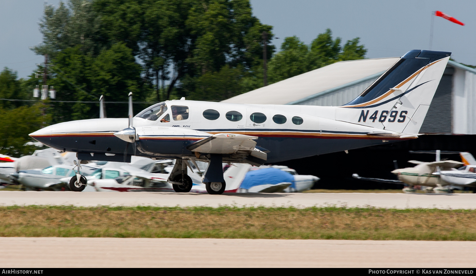 Aircraft Photo of N469S | Cessna 421C Golden Eagle | AirHistory.net #391364