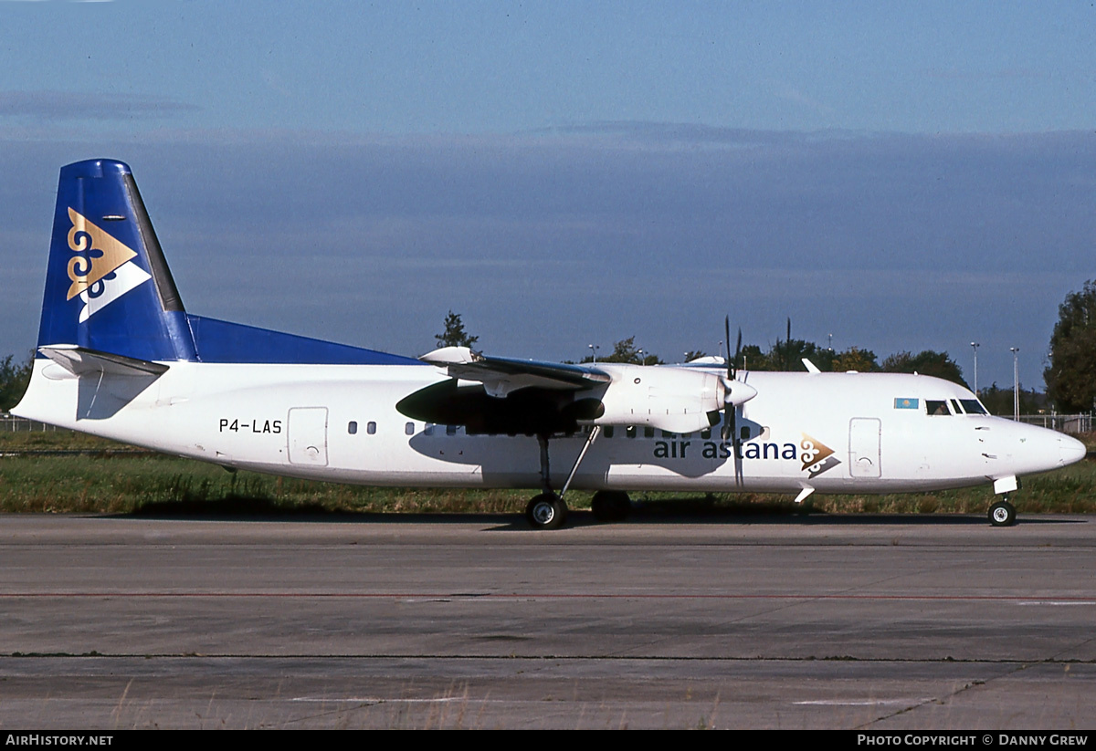 Aircraft Photo of P4-LAS | Fokker 50 | Air Astana | AirHistory.net #391374