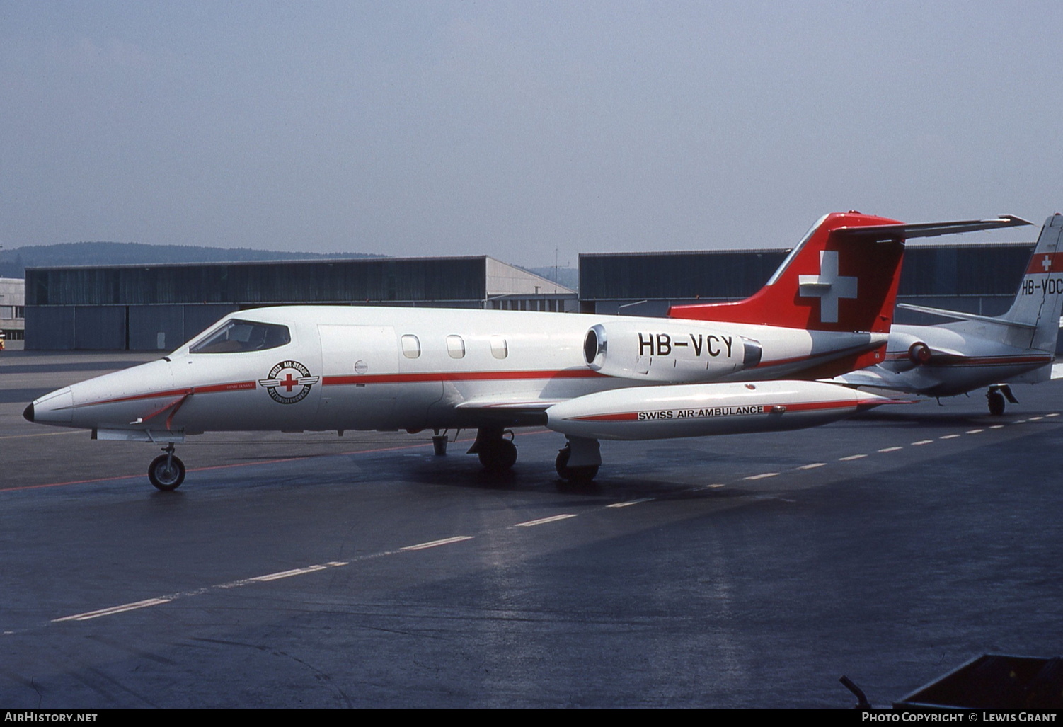 Aircraft Photo of HB-VCY | Gates Learjet 24D | Swiss Air Rescue - Rettungsflugwacht | AirHistory.net #391376