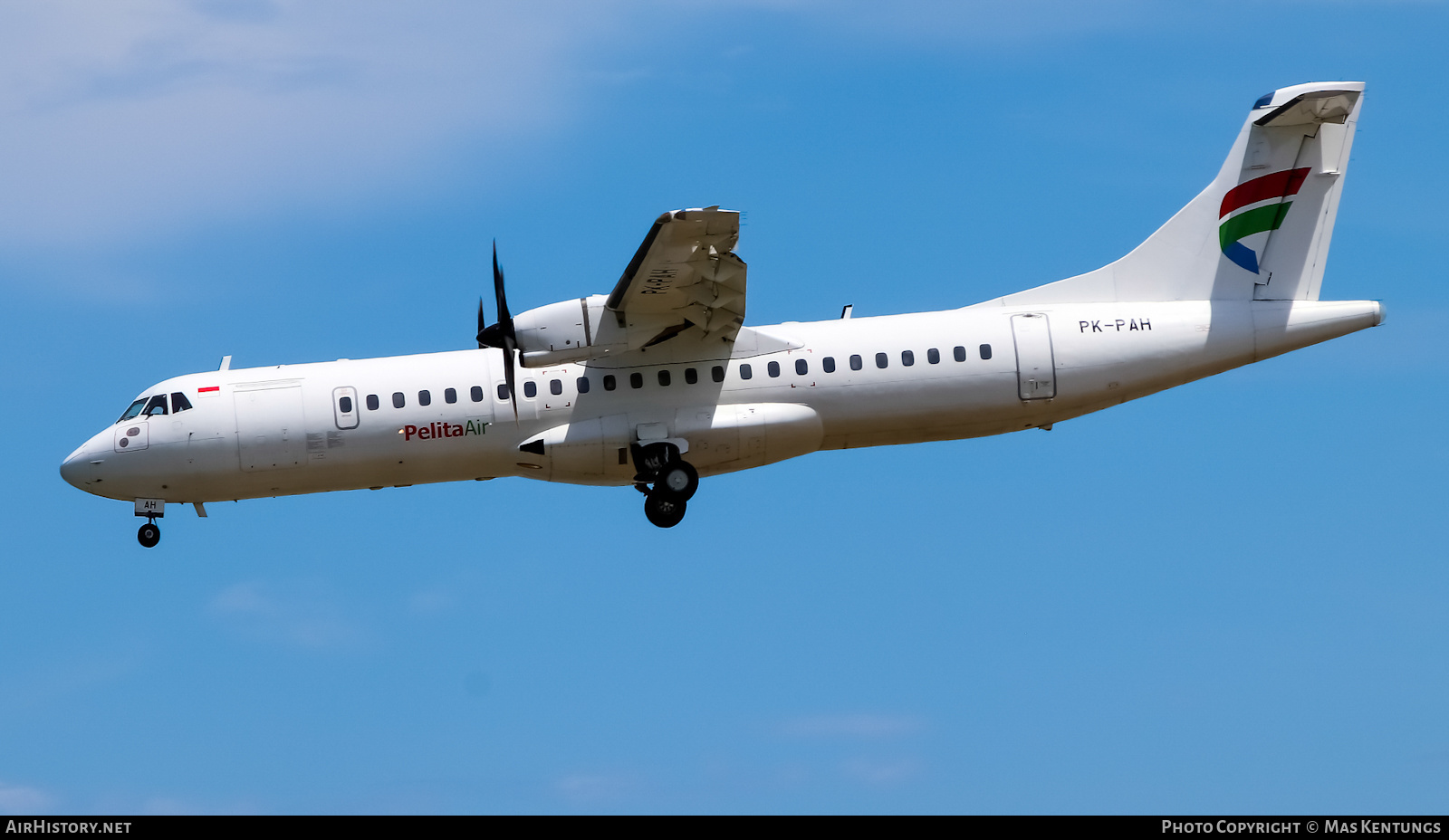 Aircraft Photo of PK-PAH | ATR ATR-72-500 (ATR-72-212A) | Pelita Air Service | AirHistory.net #391386