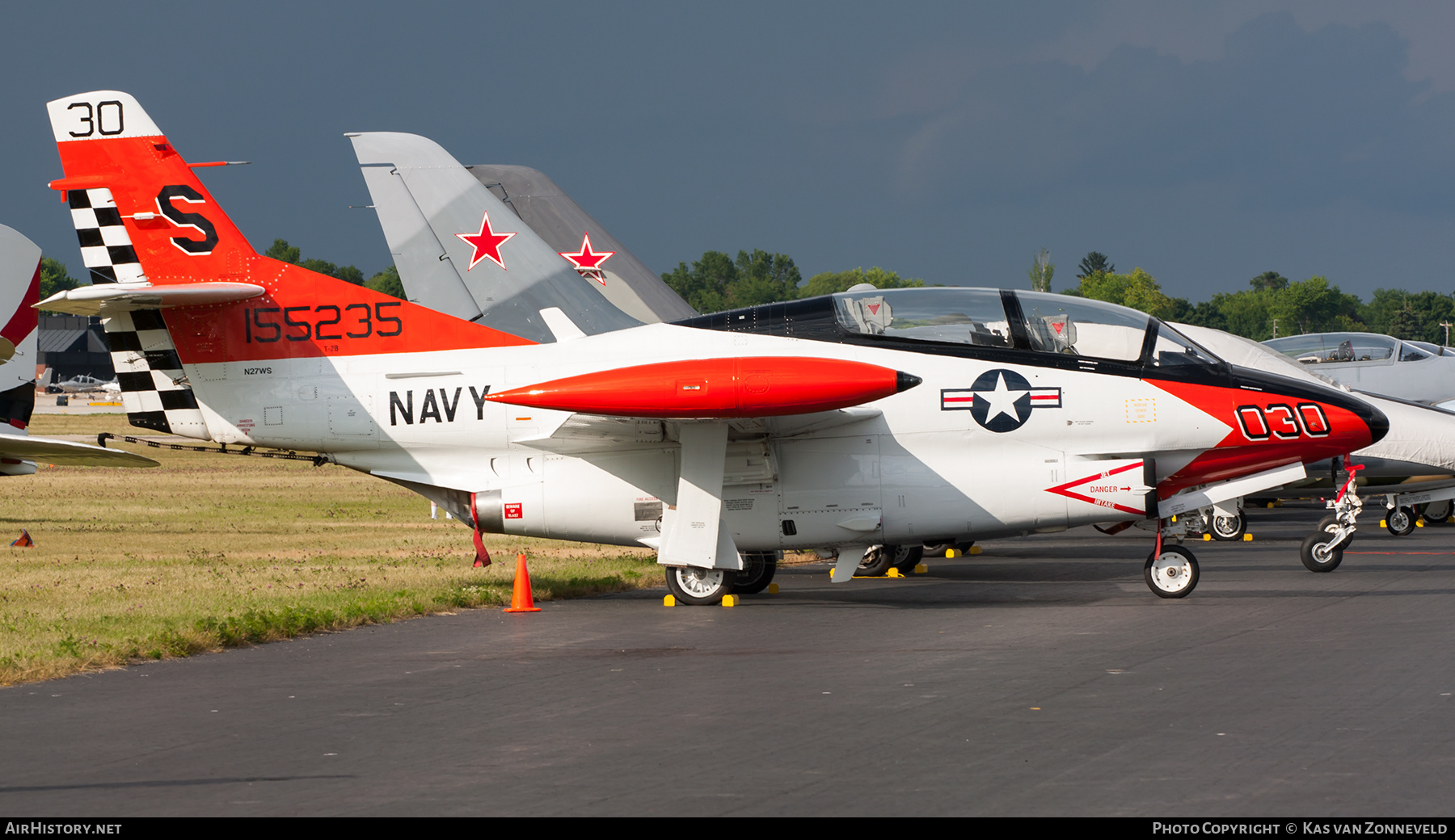 Aircraft Photo of N27WS / 155235 | North American T-2B Buckeye | USA - Navy | AirHistory.net #391402