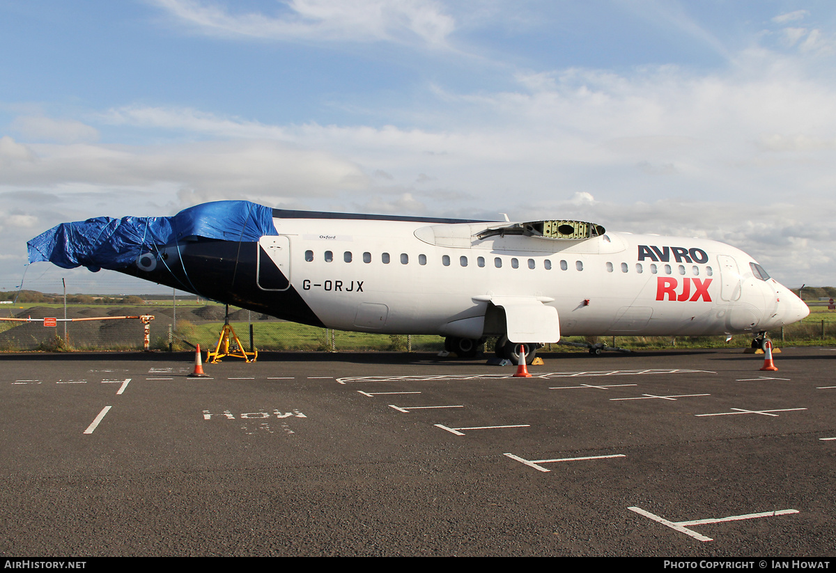 Aircraft Photo of G-ORJX | BAE Systems Avro 146-RJX85 | BAE Systems | AirHistory.net #391411