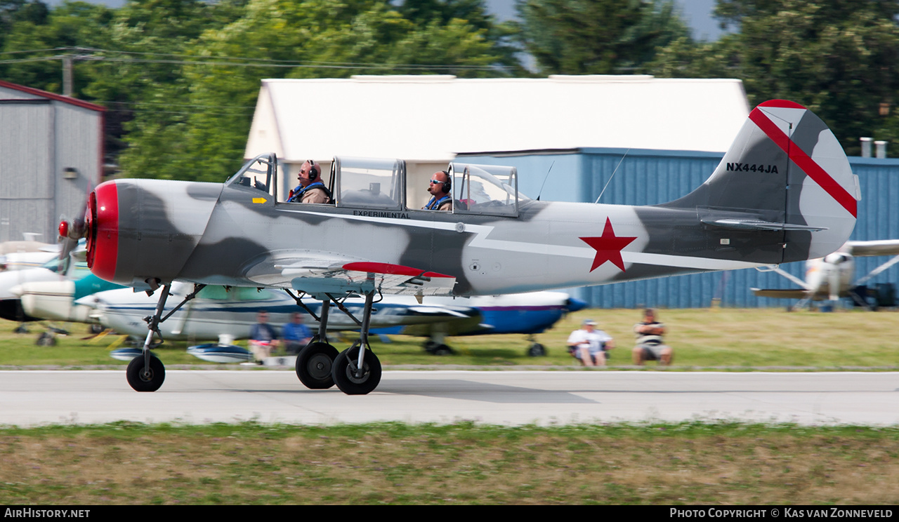 Aircraft Photo of N444JA / NX444JA | Yakovlev Yak-52 | Russia - Air Force | AirHistory.net #391413