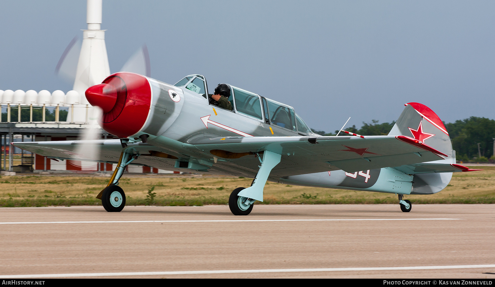 Aircraft Photo of N152TD / 54 white | Yakovlev Yak-52TD | Soviet Union - Air Force | AirHistory.net #391414