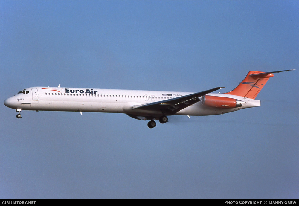 Aircraft Photo of SX-BEU | McDonnell Douglas MD-83 (DC-9-83) | EuroAir | AirHistory.net #391422