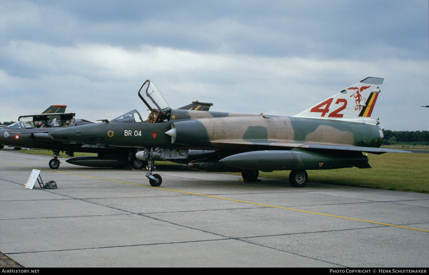 Aircraft Photo of BR04 | Dassault Mirage 5BR | Belgium - Air Force | AirHistory.net #391424