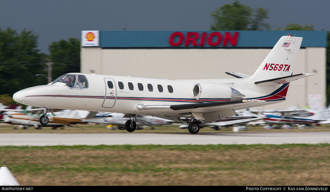 Aircraft Photo of N569TA | Cessna 560 Citation V | AirHistory.net #391428