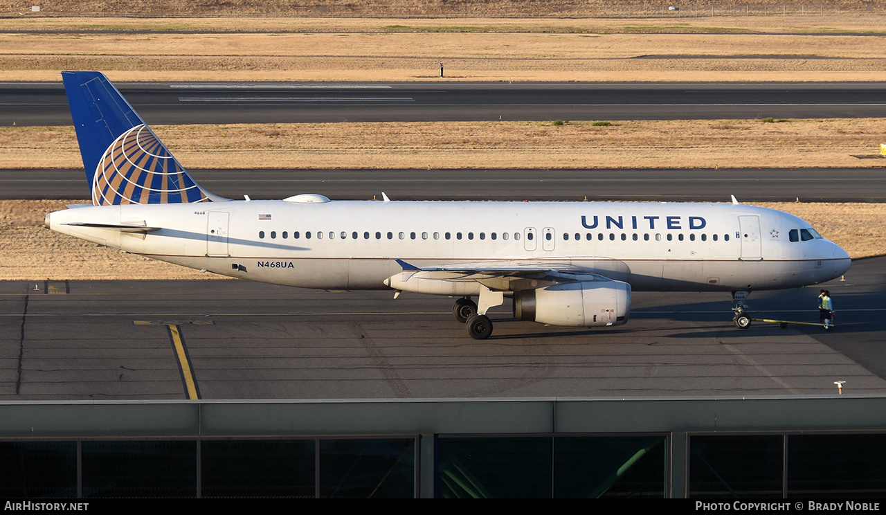 Aircraft Photo of N468UA | Airbus A320-232 | United Airlines | AirHistory.net #391431