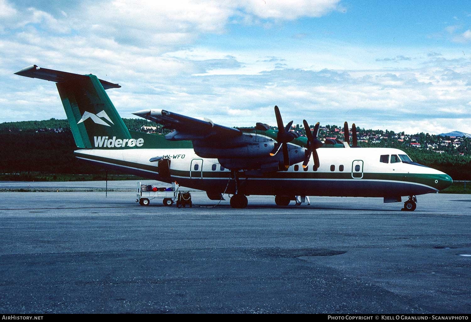 Aircraft Photo of LN-WFO | De Havilland Canada DHC-7-102 Dash 7 | Widerøe | AirHistory.net #391459