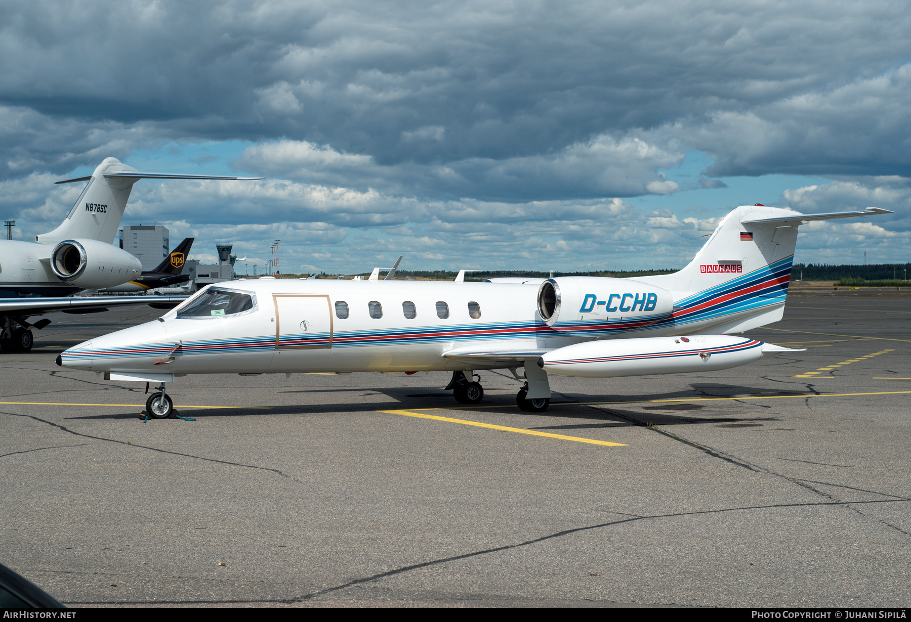 Aircraft Photo of D-CCHB | Gates Learjet 35A | Bauhaus | AirHistory.net #391464