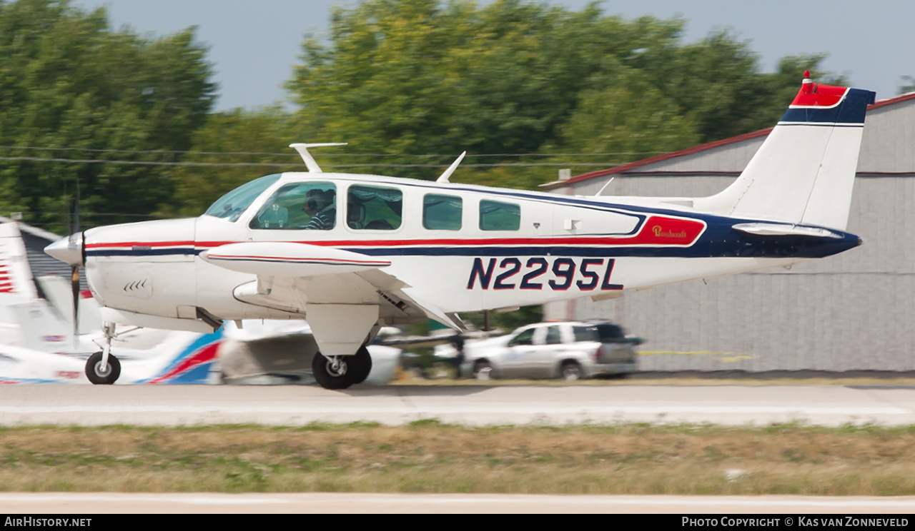Aircraft Photo of N2295L | Beech A36 Bonanza | AirHistory.net #391471