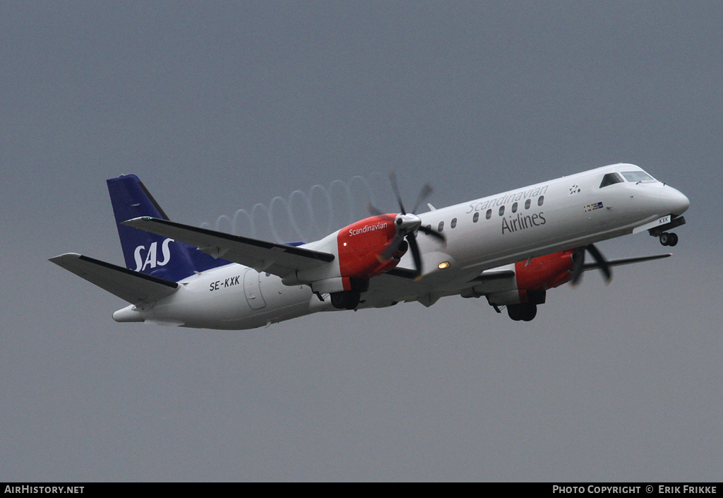 Aircraft Photo of SE-KXK | Saab 2000 | Scandinavian Airlines - SAS | AirHistory.net #391495