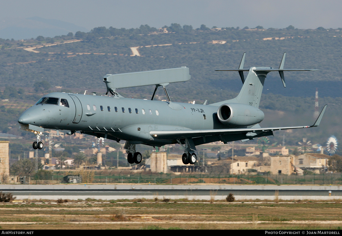 Aircraft Photo of 757 / PP-XJR | Embraer ERJ-145EU (EMB-145EU) | Greece - Air Force | AirHistory.net #391505