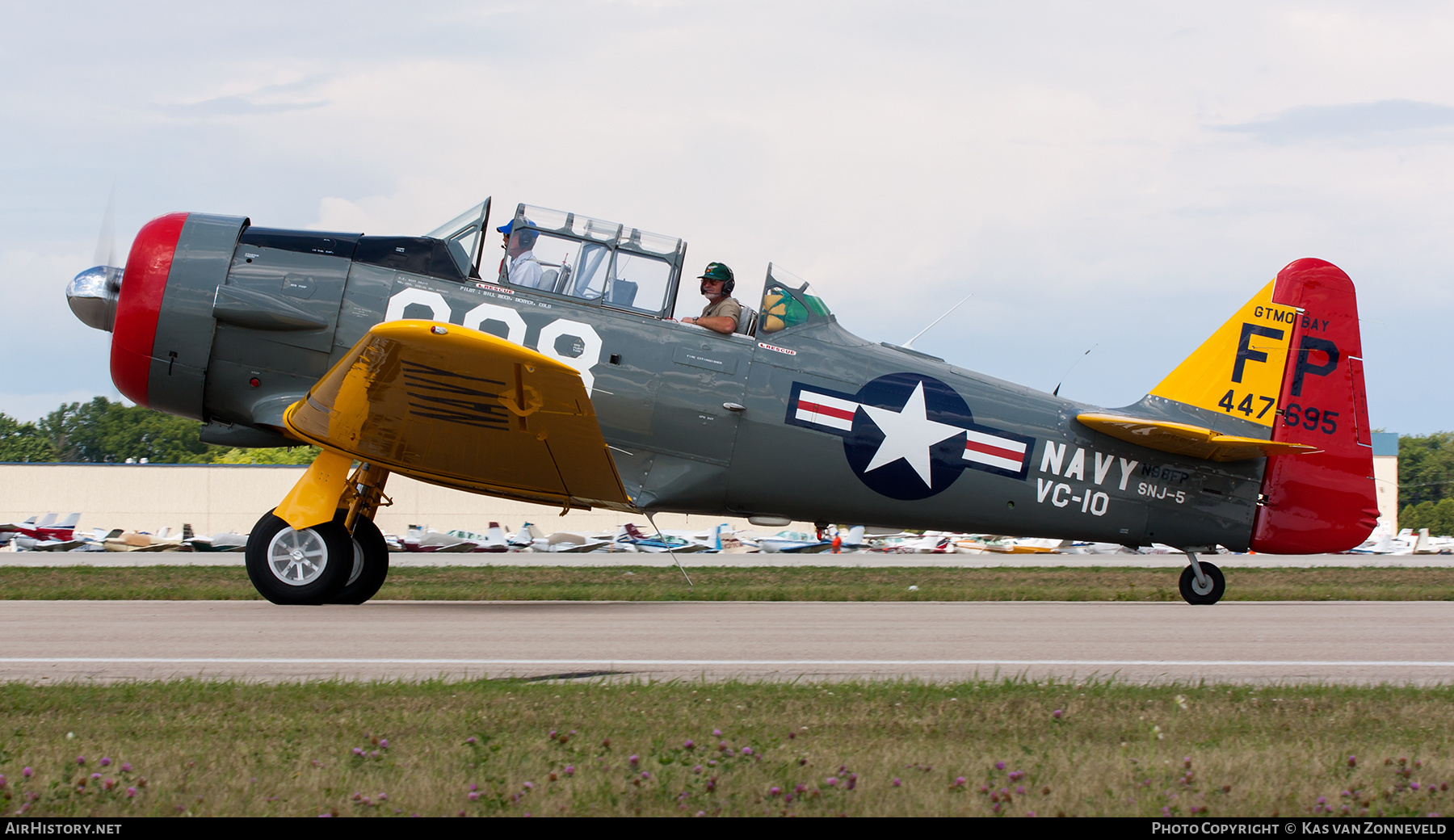 Aircraft Photo of N98FP / 447695 | North American AT-6G Texan | USA - Navy | AirHistory.net #391538