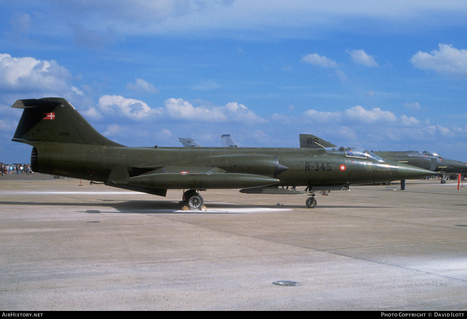 Aircraft Photo of R-345 | Lockheed F-104G Starfighter | Denmark - Air Force | AirHistory.net #391547