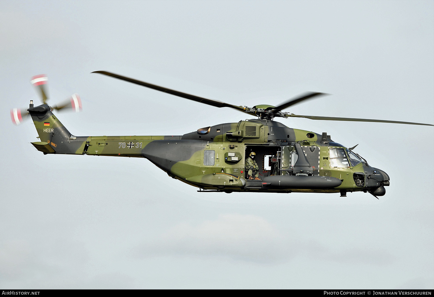Aircraft Photo of 7831 | NHI NH90 TTH | Germany - Army | AirHistory.net #391550
