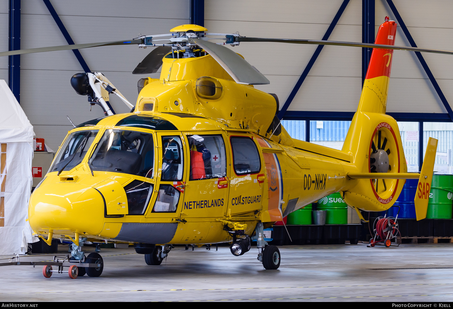 Aircraft Photo of OO-NHX | Eurocopter AS-365N-3 Dauphin 2 | Kustwacht - Netherlands Coastguard | AirHistory.net #391552