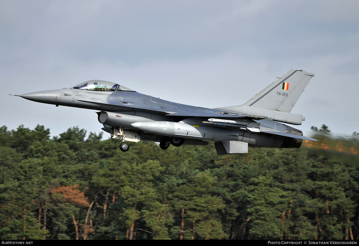 Aircraft Photo of FA-123 | General Dynamics F-16AM Fighting Falcon | Belgium - Air Force | AirHistory.net #391556