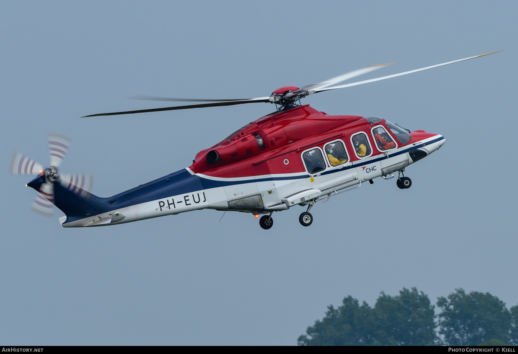 Aircraft Photo of PH-EUJ | AgustaWestland AW-139 | CHC Helicopters | AirHistory.net #391560