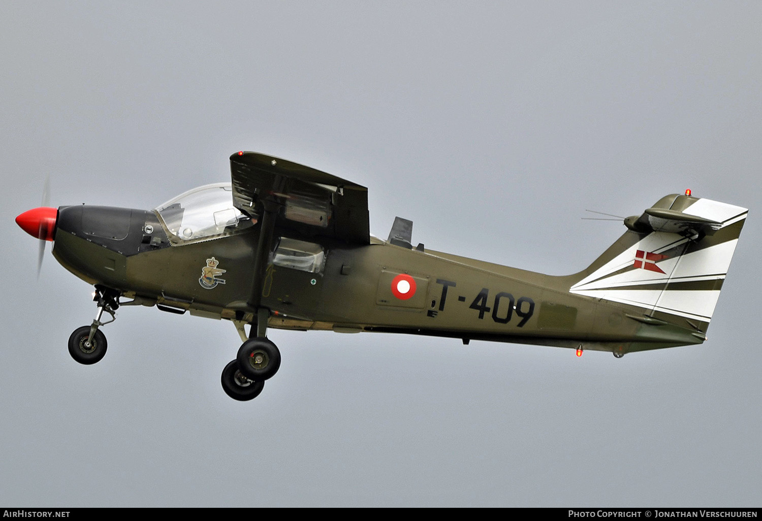 Aircraft Photo of T-409 | Saab T-17 Supporter | Denmark - Air Force | AirHistory.net #391561