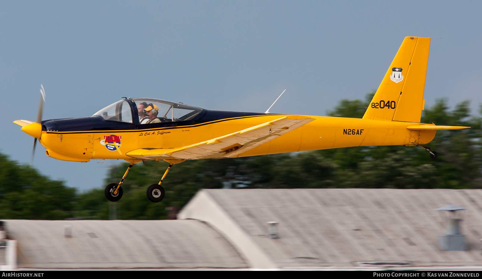 Aircraft Photo of N26AF / 82-040 | Schweizer TG-7A (SGM 2-37) | Tuskegee Airmen Glider Club | USA - Air Force | AirHistory.net #391564