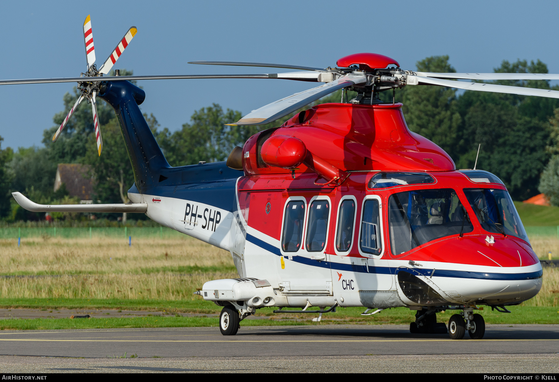 Aircraft Photo of PH-SHP | AgustaWestland AW-139 | CHC Helicopters | AirHistory.net #391570