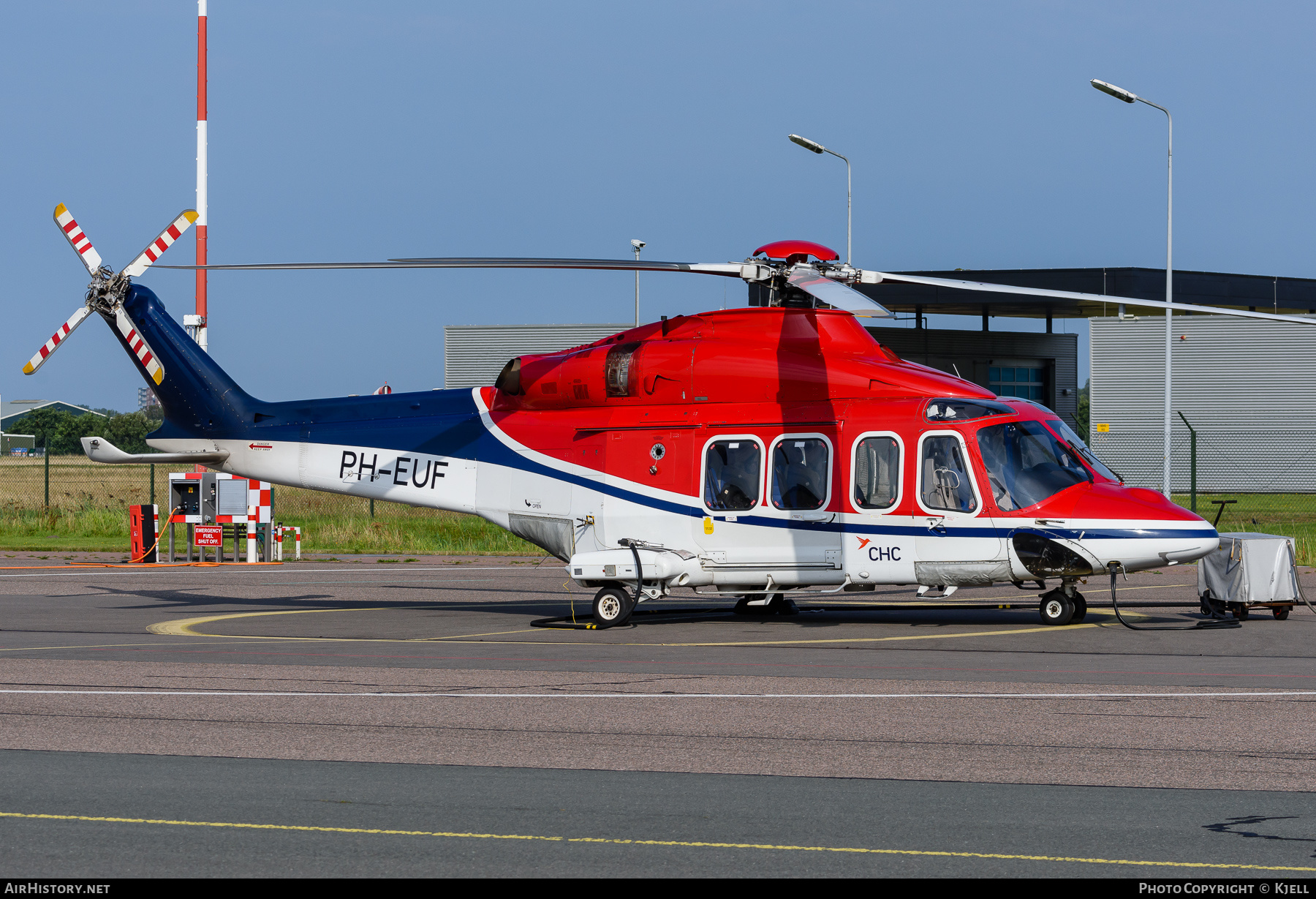 Aircraft Photo of PH-EUF | AgustaWestland AW-139 | CHC Helicopters | AirHistory.net #391572