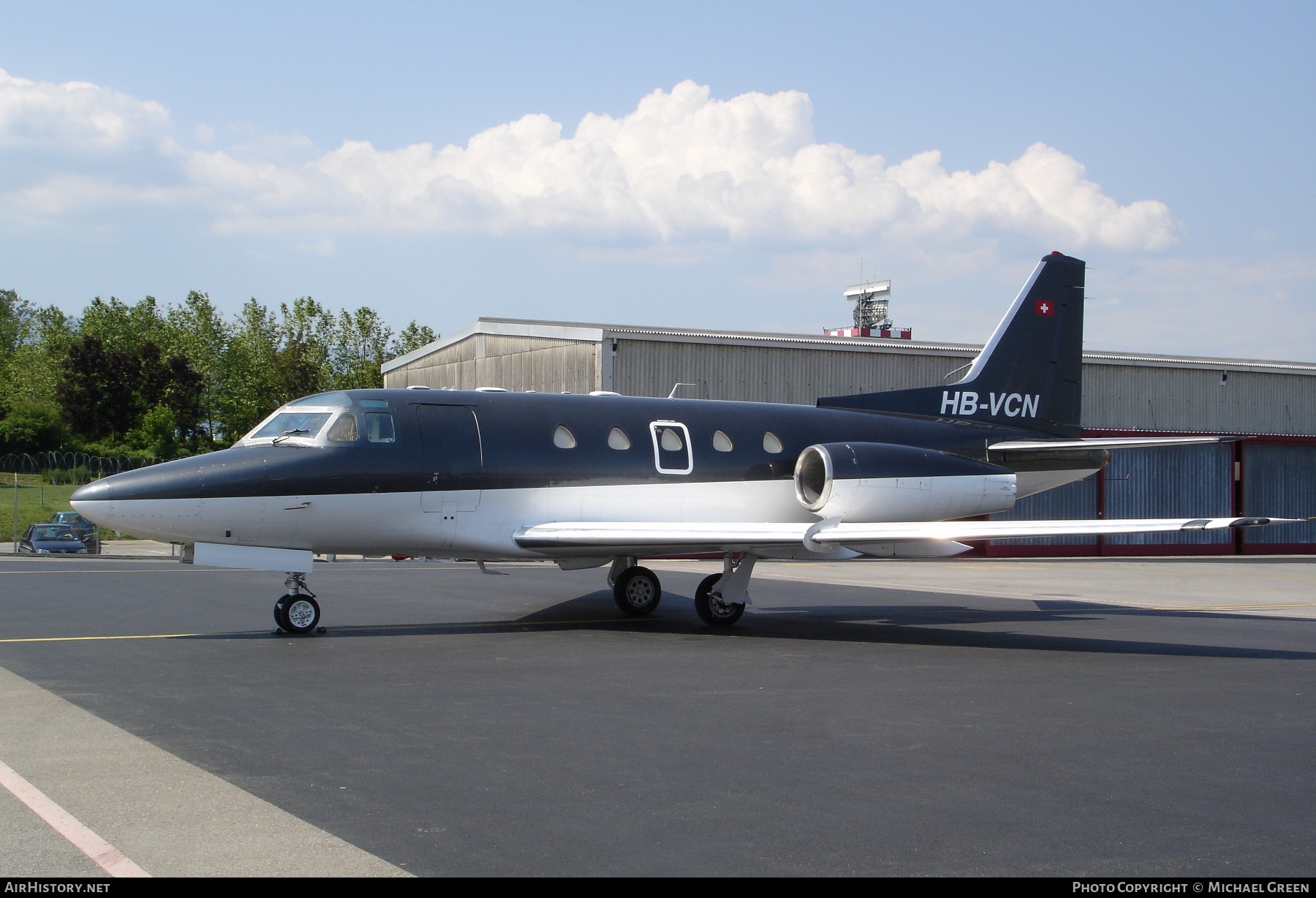 Aircraft Photo of HB-VCN | North American Rockwell NA-465 Sabreliner 65 | AirHistory.net #391580