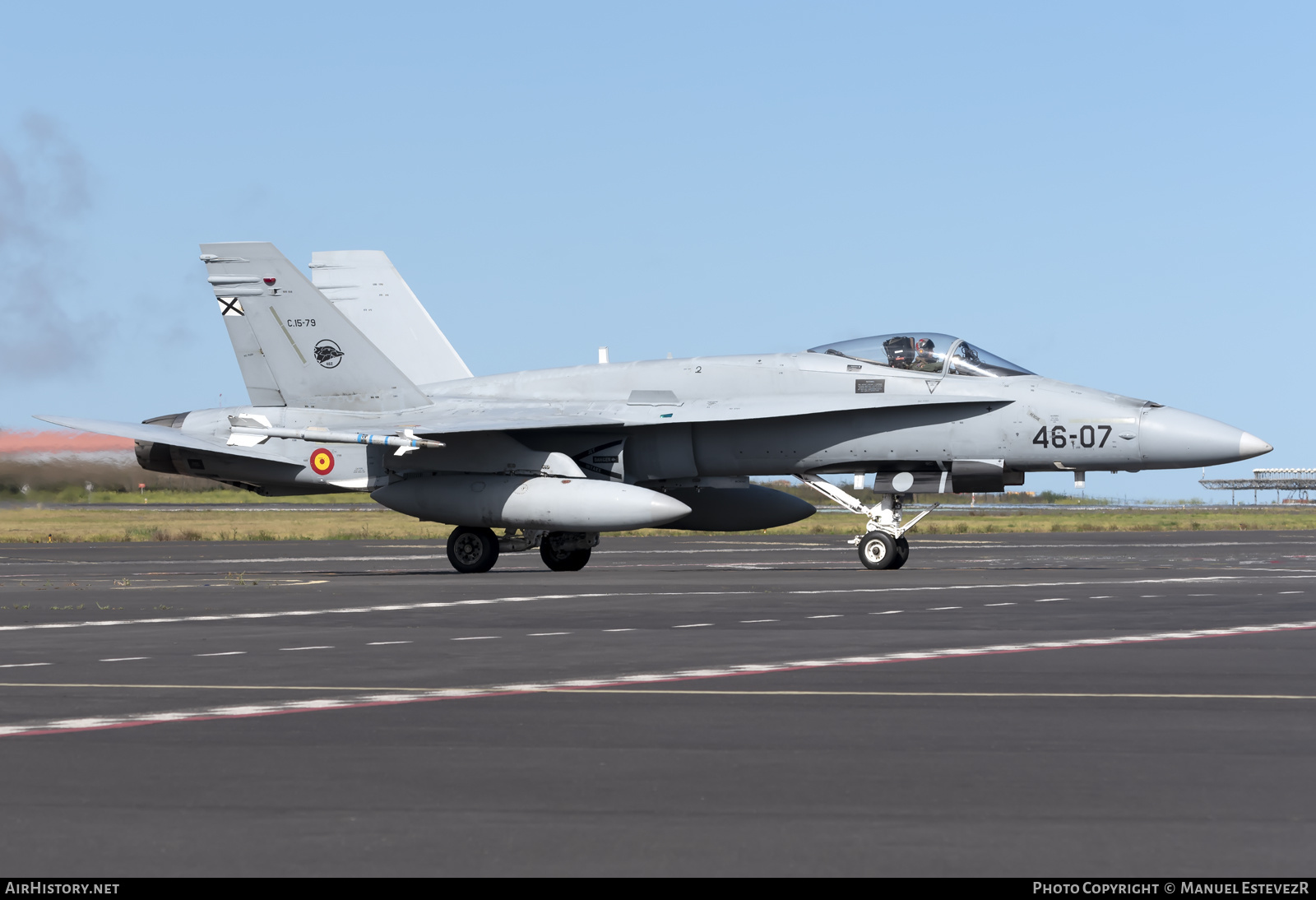 Aircraft Photo of C.15-79 | McDonnell Douglas F/A-18A+ Hornet | Spain - Air Force | AirHistory.net #391581