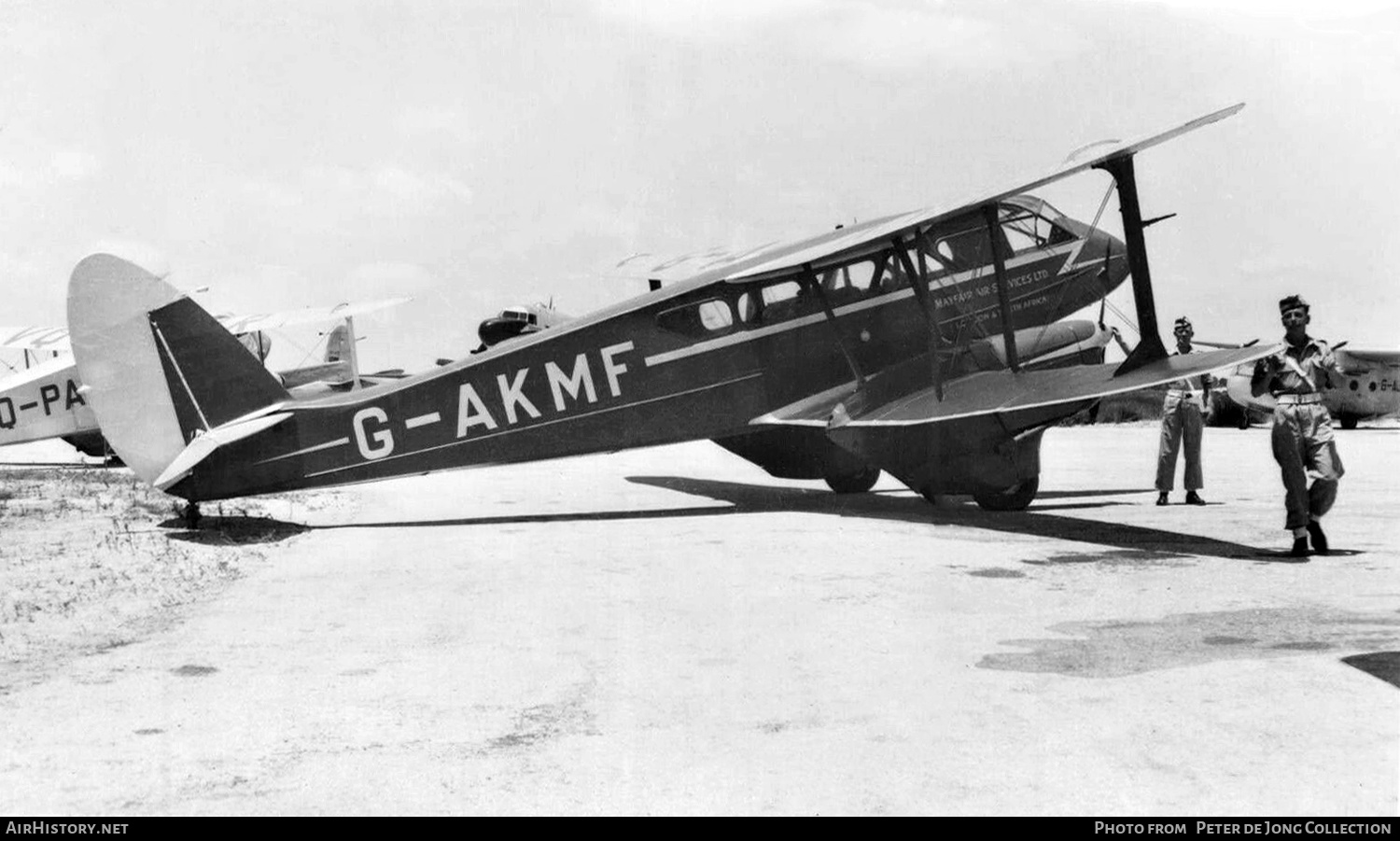 Aircraft Photo of G-AKMF | De Havilland D.H. 89A Dragon Rapide | Mayfair Air Services | AirHistory.net #391600